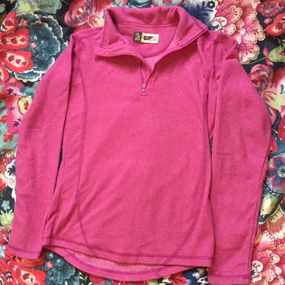 ALPINE DESIGN 1/4-ZIP FLEECE JACKET